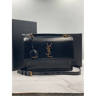 Saint laurent sunset calf skin Grade vip Size 22 cm