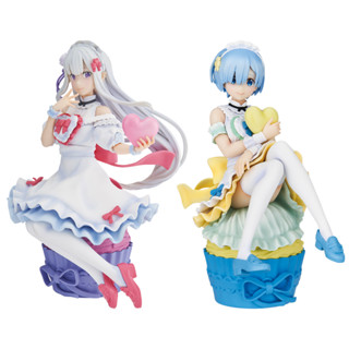 [ฟิกเกอร์แท้] Ichiban Kuji Re:Zero kara Hajimeru Isekai Seikatsu - Emilia / Rem (Bandai Spirits)