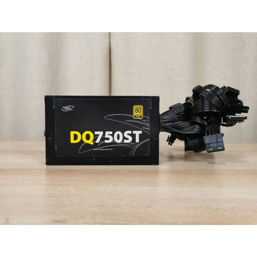เพาเวอร์ซัพพลาย(power supply) Deepcool dq750st 750w 80+ gold