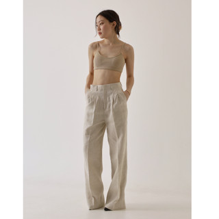 RUMON OFFICIAL - Wide Leg Linen Pants