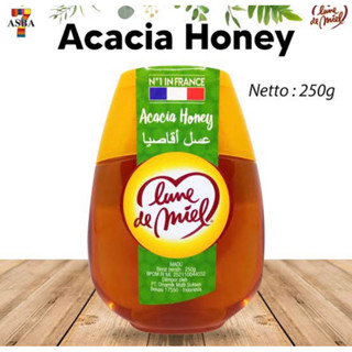 Lune de miel Acacia blossom honey 250g. ลูนเดอเมล น้ำผึ้งจากเกสรดอกอาคาเซีย นำเข้าจากฝรั่งเศส🇫🇷