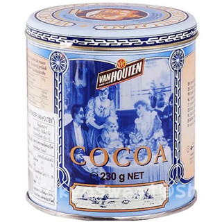 แท้100% Van houten cocoa powder 230g. ผงโกโก้ แวนฮูเต็น นำเข้าจากเบลเยี่ยม🇧🇪