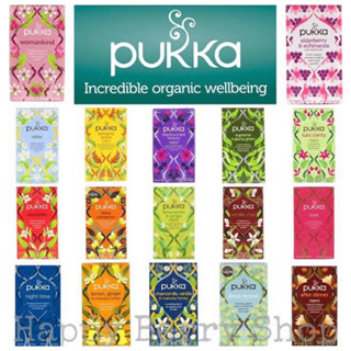 Pukka tea 32g. พุคคาชา 8 สูตร นำเข้าจากอังกฤษ🇬🇧 แท้100%