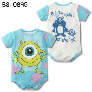 ชุดบอดี้สูทดิสนีย์ แขนสั้น ขาเว้า ลายไมค์ Mike by Monsters, Inc. S.95 BS0895