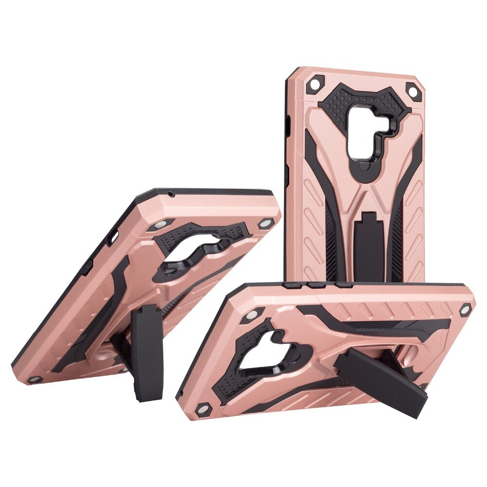 A2z-Shop Samsung Galaxy J7 Prime/J7 Pro/J2 Pro/J4 Plus/J6 Plus - Robot Foldable kickstand Silicone B