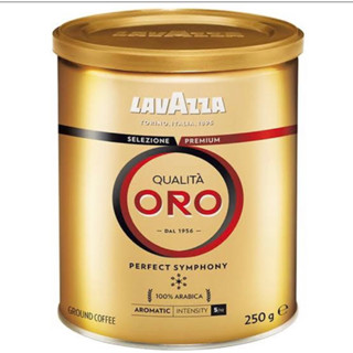 Lavazza qualita ORO 100% arabica 250g. เมล็ดกาแฟแท้คั่วบด ตรา ลาวาซซ่า นำเข้าจากอิตาลี🇮🇹
