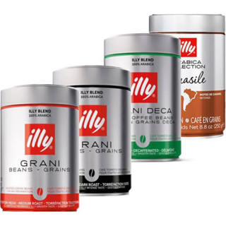 illy classico / intenso 100% arabica coffee beans เมล็ดกาแฟคั่ว 2สูตร นำเข้าจากอิตาลี🇮🇹 250กรัม