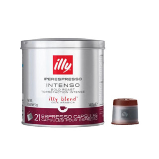 illy intenso dark roast 21capsules แคปซูลกาแฟ ดาร์คโรส นำเข้าจากอิตาลี🇮🇹