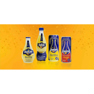 Orangina sparkling juice 330ml. สปาร์คกลิ้งผลไม้ นำเข้าจาก ฝรั่งเศษ🇫🇷