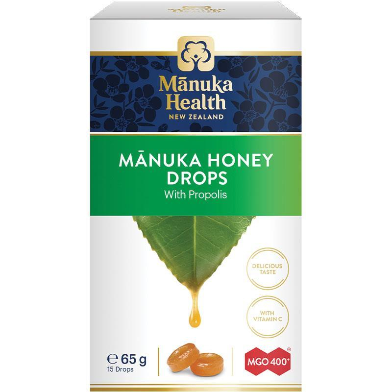 Manuka Health Manuka Honey Drops Propolis 15 แพ็ค