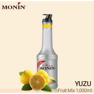 Le fruit de Monin Yuzu 500ml. ยูซุฟรุ๊ตมิกซ์ สำหรับสมูทตี้และแต่งหน้าขนม จากมาเลเซีย🇲🇾