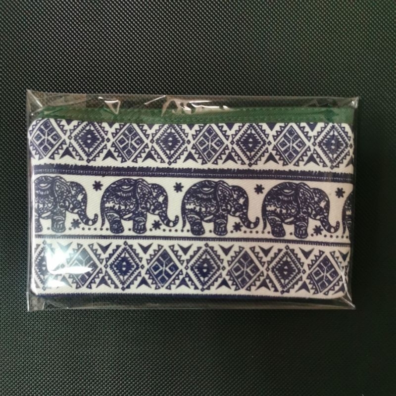 กระเป๋าลายช้าง​ผ้าเเคนวาส​ ของฝากชาวต่างชาติ​Thai​souvenirs ราคา ถูกที่สุด ดีลบีเคเค แกลเลอรีภาพที่ 4