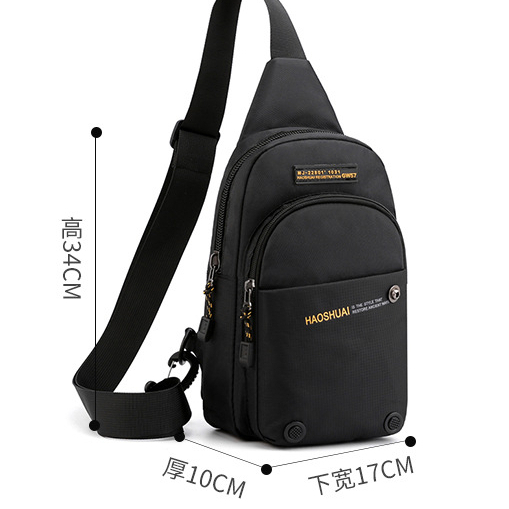 MMGA6803 เจ๋งมาก 💛 COD 🚚💨กระเป๋าสะพายข้างลำลองผู้ชาย crossbody bag ความจุขนาดใหญ่ สไตล์สตรีทเกาหลีทํางาน