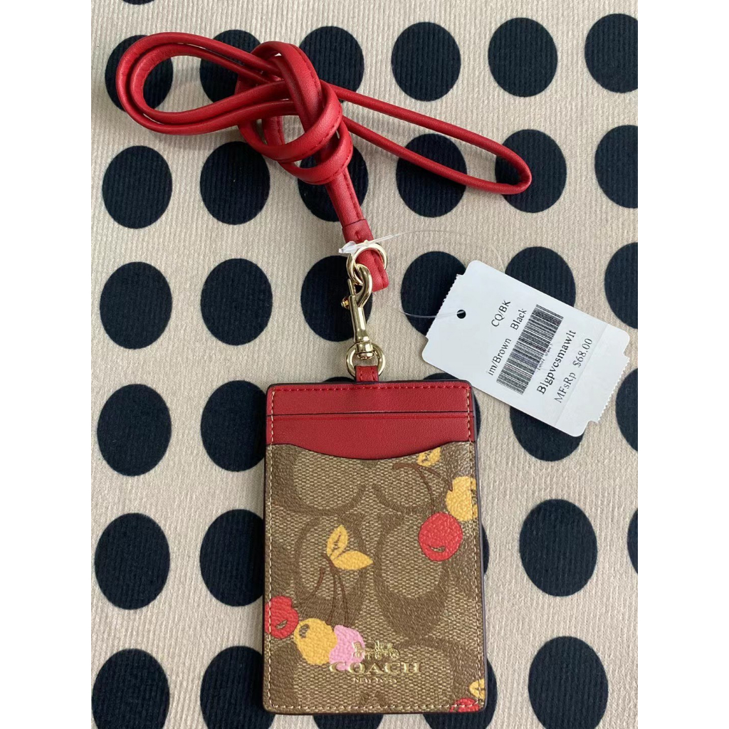 (ข้อเสนอพิเศษ) Coach F31899/นามบัตร งานแท้ บัตรนักเรียน/บัตรพนักงาน