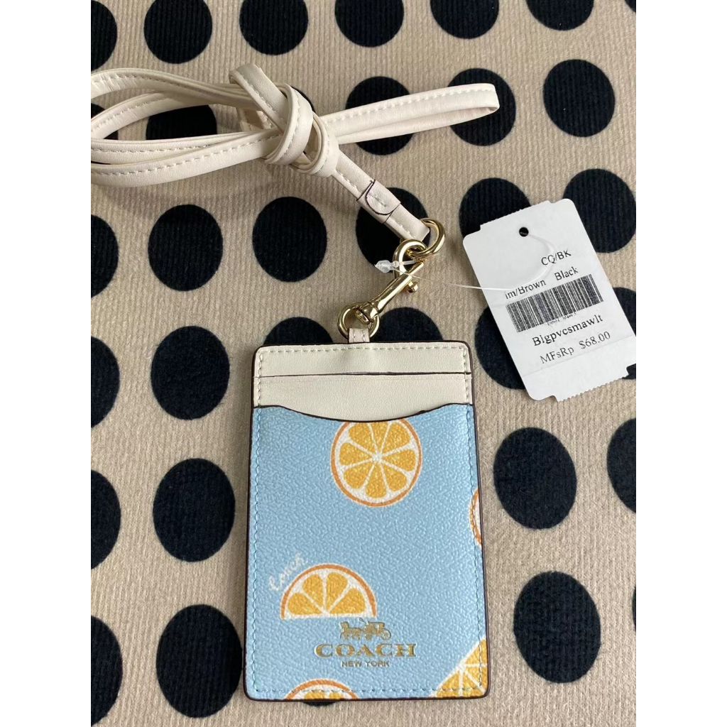 (ข้อเสนอพิเศษ) Coach F65573/นามบัตร งานแท้ บัตรนักเรียน/บัตรพนักงาน
