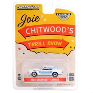 Greenlight 1/64 Exclusive Joie Chitwoods Thrill Show 1967 Chevrolet Camaro 30358