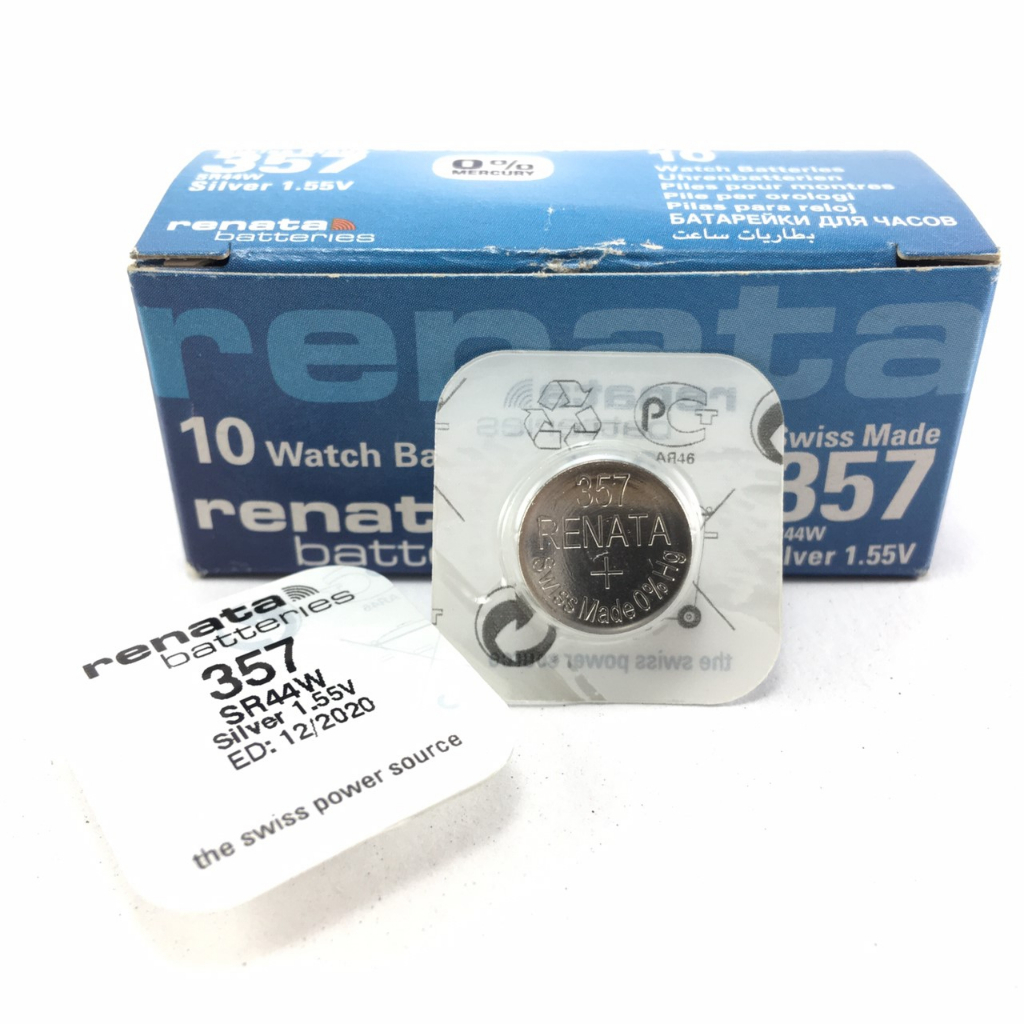 917782 RENATA RENATA ถ่านกระดุม รุ่น SR44 357-303 SR1154SW 1.55V SR44 1.55V