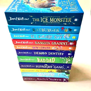 The world of David Walliams Chapter Books 16 Books Set