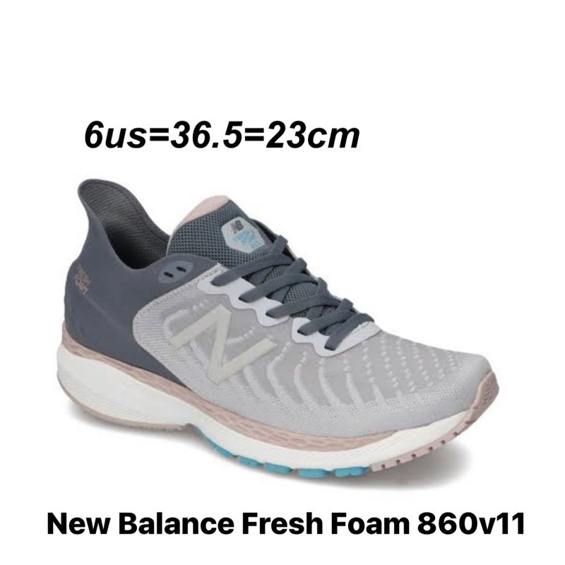 รองเท้าวิ่งหญิง New Balance รุ่น Fresh Foam 860v11 สีเทา (W860S11) ของแท้💯% จาก Shop