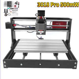 [ด้วยหัวเลเซอร์] CNC 3018 Pro 500mW เลเซอร์แกะสลัก GRBL ควบคุมเครื่องแกะสลัก 3 แกนสำหรับไม้พลาสติกอะคริลิค