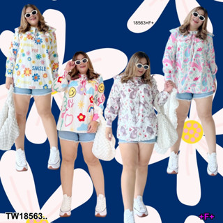 TwinsShopVip💗พร้อมส่ง TW18563 เดรส #Bigsze ทรงเจ้าหญิงแขนยาว ..