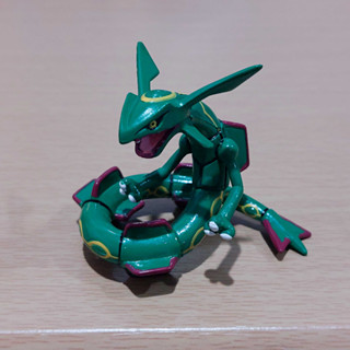 [ของแท้] [มือสอง] Pokemon Monster Collection Figure Rayquaza Takara Tomy