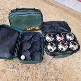 ของแท้🔥 กระเป๋าเปตอง BOULES(ใส่ได้ 3/6 ลูก) กระเป๋าใส่ลูกเปตอง พร้อมลูกแก่น และเชือกวัดระยะ (ราคาต่อกระเป๋า 1 ใบ )