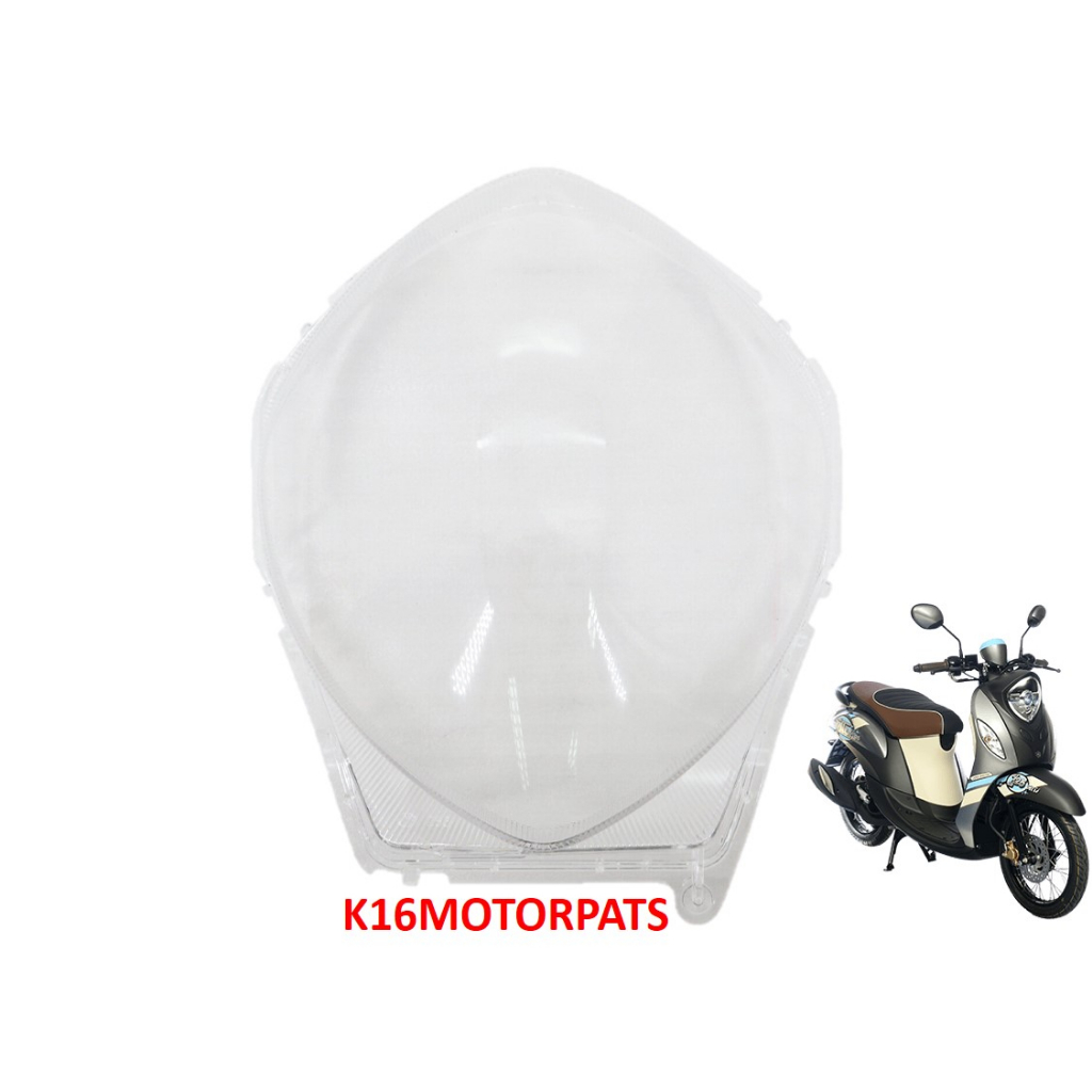 กระจกไฟหน้า รุ่น FINO-125 ปี 2015 # 1000-256-00 #  ยี่ห้อ HMA