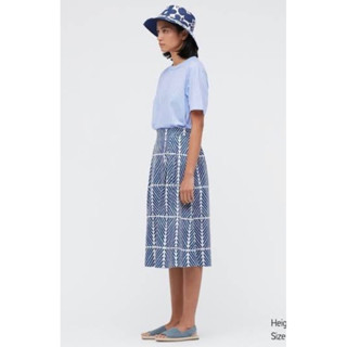 🛍UNIโคล่MARIMEKKO DENIMLONGSKIRT🛍