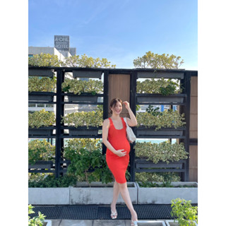 Babybump Della ชุดคลุมท้อง (ผ้ายืด)🍊