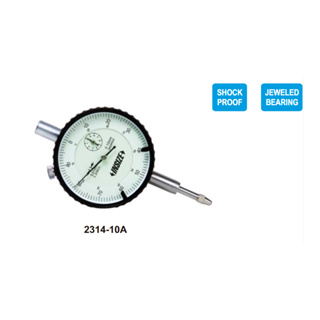 INSIZE ไดอัลเกจ (SHOCKPROOF DIAL INDICATOR)  รุ่น : 2314-10FA