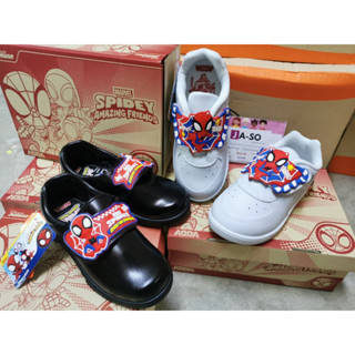 ADDA-รองเท้านักเรียนชาย รองเท้าผ้าใบ รองเท้านักเรียน สไปเดอร…
