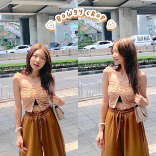 ♡Bowgy crop♡เสื้อครอปรุ่นโบกี้💗