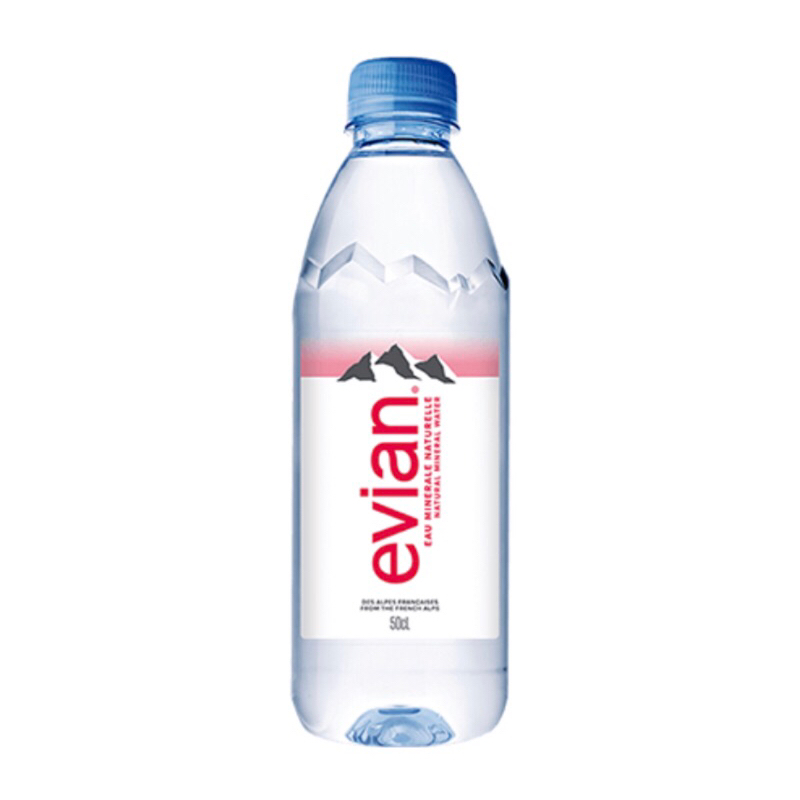 น้ำแร่  Evian 500 ml