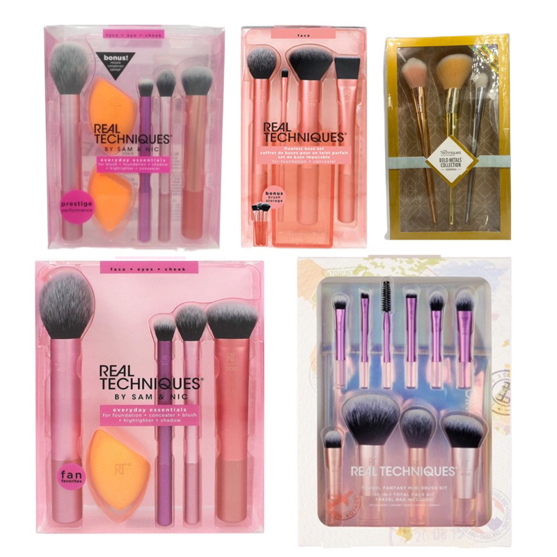 เซตแปรงแต่งหน้า Real Techniques set ชุดแปรงแต่งหน้า แปรงแต่งหน้า