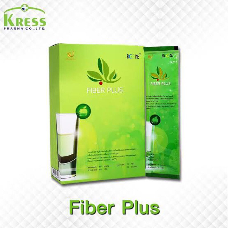 Fiber plus กล่อง 15 ซอง บูน Boone ดีท็อกซ์ลำไส้ เสริมภูมิคุ้มกัน สุขภาพแข็งแรง (1 กล่อง)💢EXP 02/2025