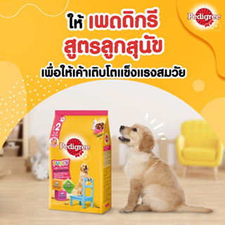 Pedigree เพดดิกรี อาหารสุนัขเม็ด (ลูกสุนัข) 1.3 kg bnnpetsho