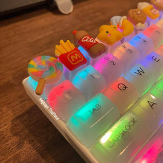 คีย์แคปน่ารักๆ Keycaps for machanical Keyboard (มีลายเยอะกว่าในรูป)