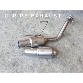 ชุดคิตท่อไอเสียใบสั้น G-PIPE Exhaust ตรงรุ่น HONDA CITY , TOYOTA VIOS/YARIS และรุ่นอื่นๆ