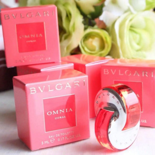 น้ำหอม Bvlgari Omnia Coral EDT 5ml. หอมสวย กลิ่นไฮโซมากๆ