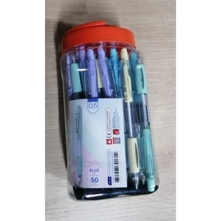 ปากกา​ QuanTum​ รุ่น​ M5​ MAXX​ Klean​ หมึก​สีน้ำเงิน​ 0.5​ มม.​ (1x50​ ด้าม)​