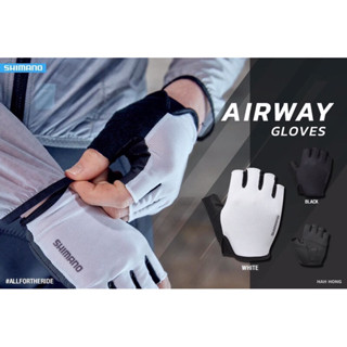 ถุงมือ SHIMANO รุ่น Airway ถุงมือขี่จักรยาน GLOVE