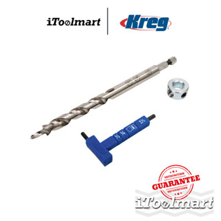 KREG ดอกสว่าน พร้อมตัวตั้งระดับ รุ่น KPHA308-INT Easy-Set Drill Bit with Easy-Set