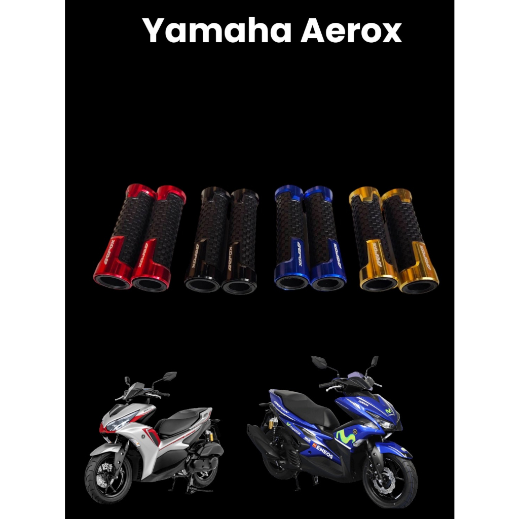 ปลอกเเฮนด์ Aerox 155 2015-2022 จับถนัดมือ สีทอง 00 สีน้ำเงิน 01 สีดำ 02 สีเเดง 03
