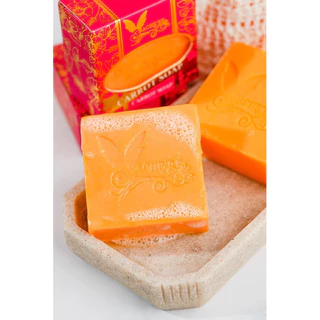 📣เพียวคอส📣Carrot Soap สบู่แครอท มาเชอรี่65กรัม