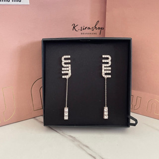 [ส่งฟรี] New Miu Miu Earring