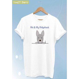 เสื้อยืดสกรีนลาย สุนัขไทยหลังอาน Thai Ridgeback Dog Tshirt