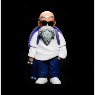 ผู้เฒ่าเต่า เล่นเซิร์ฟ Dragon Ball Z Master Roshi with sketch board PVC Figure 10 cm