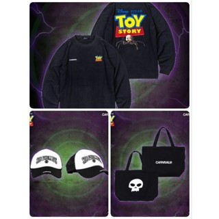 CARNIVAL® &amp; Disney/Pixars Toy Story Collection Chapter 2 "Naughty Kids" หมวก เสื้อ กระเป๋าผ้า