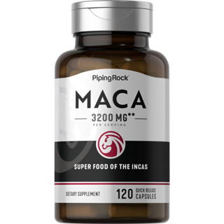 Maca | Lepidium meyenii 3,200 mg. (120Capsules) มะค่า เพิ่มประสิทธิภาพทางเพศ